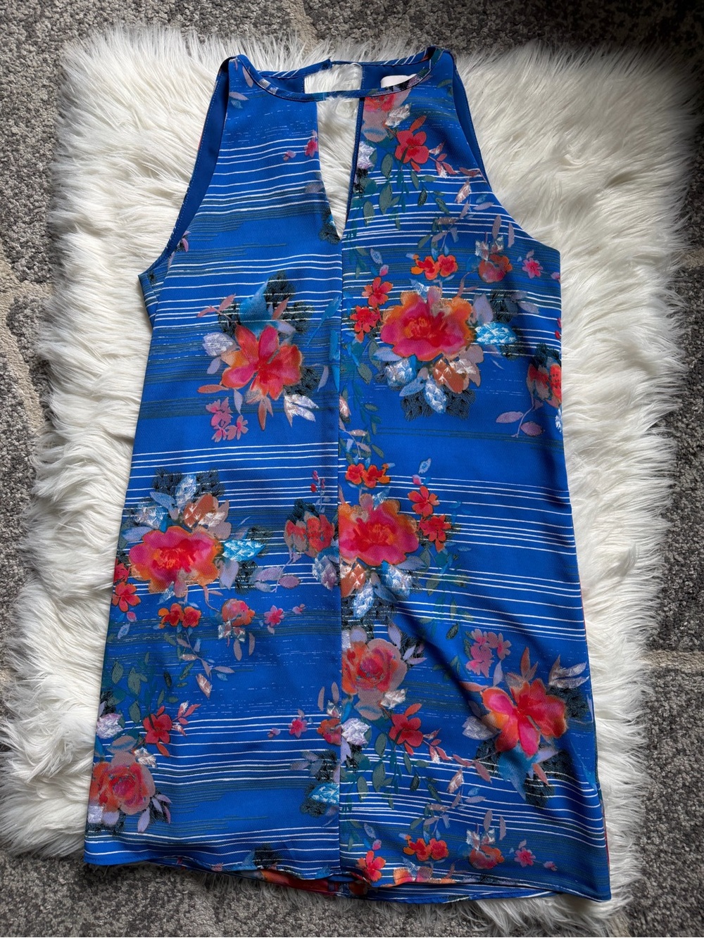 Floral mini dress